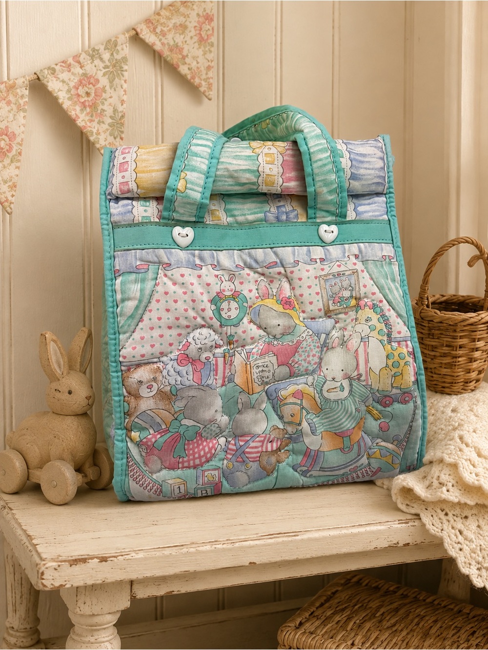 Baby boom classics vintage diaper bag